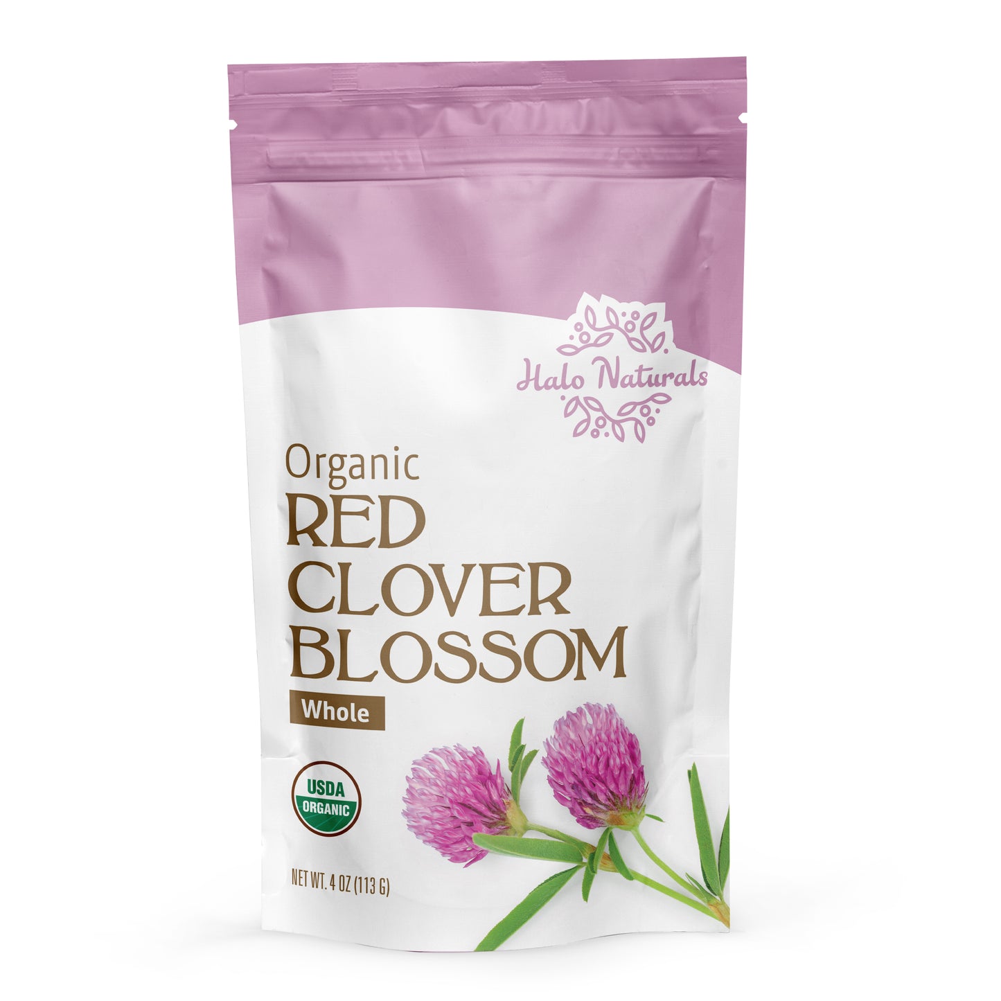 Red Clover Blossoms Whole Organic