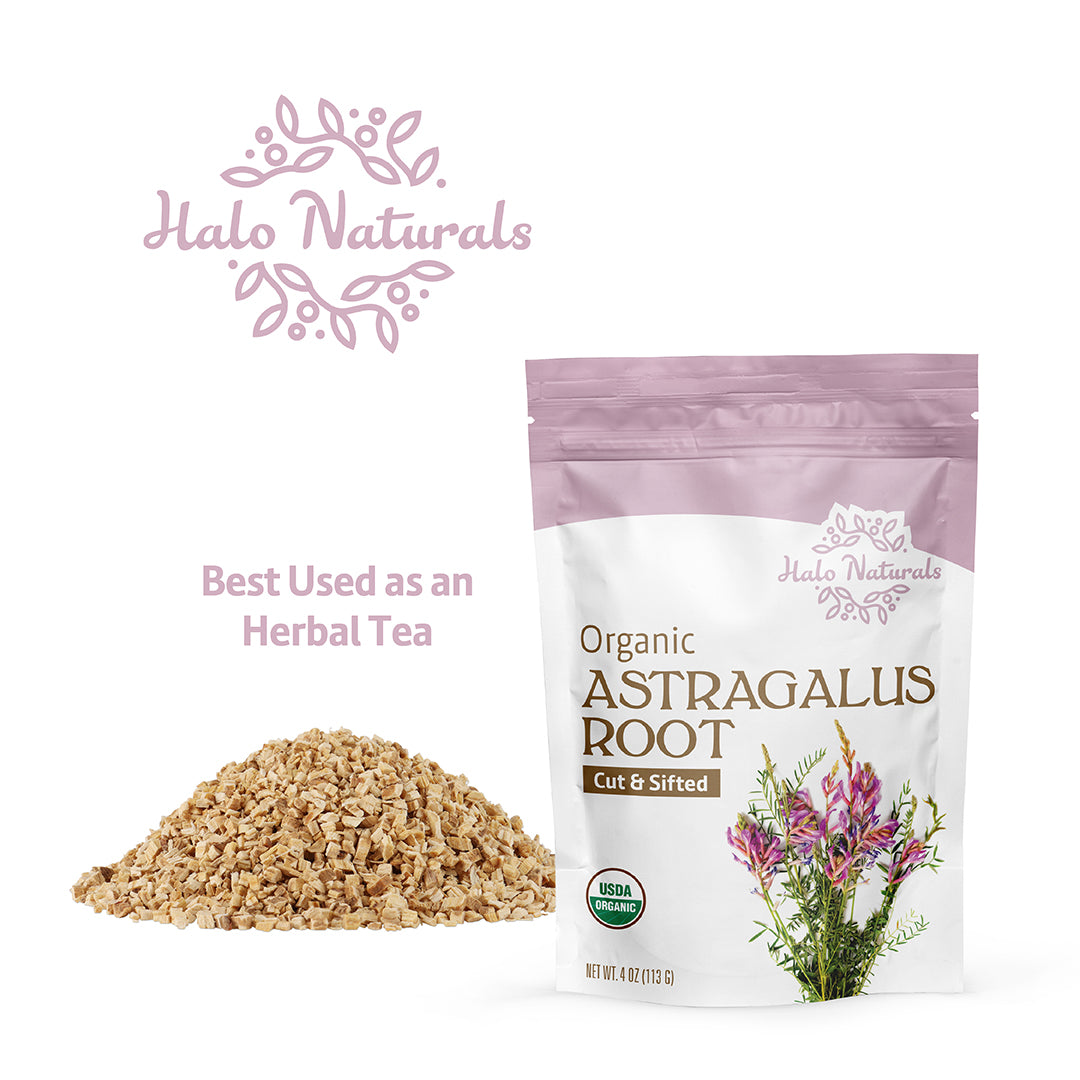 Astragalus Root Cut & Sifted Organic