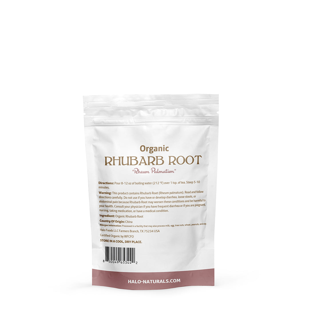 Rhubarb Root Cut & Sifted Organic