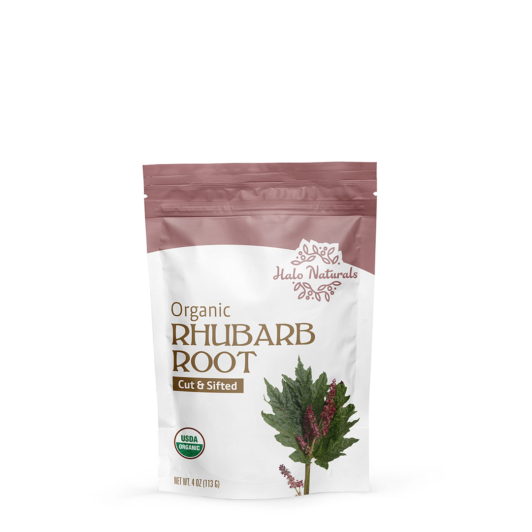 Rhubarb Root Cut & Sifted Organic