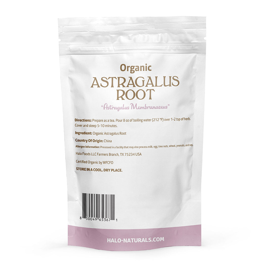 Astragalus Root Cut & Sifted Organic