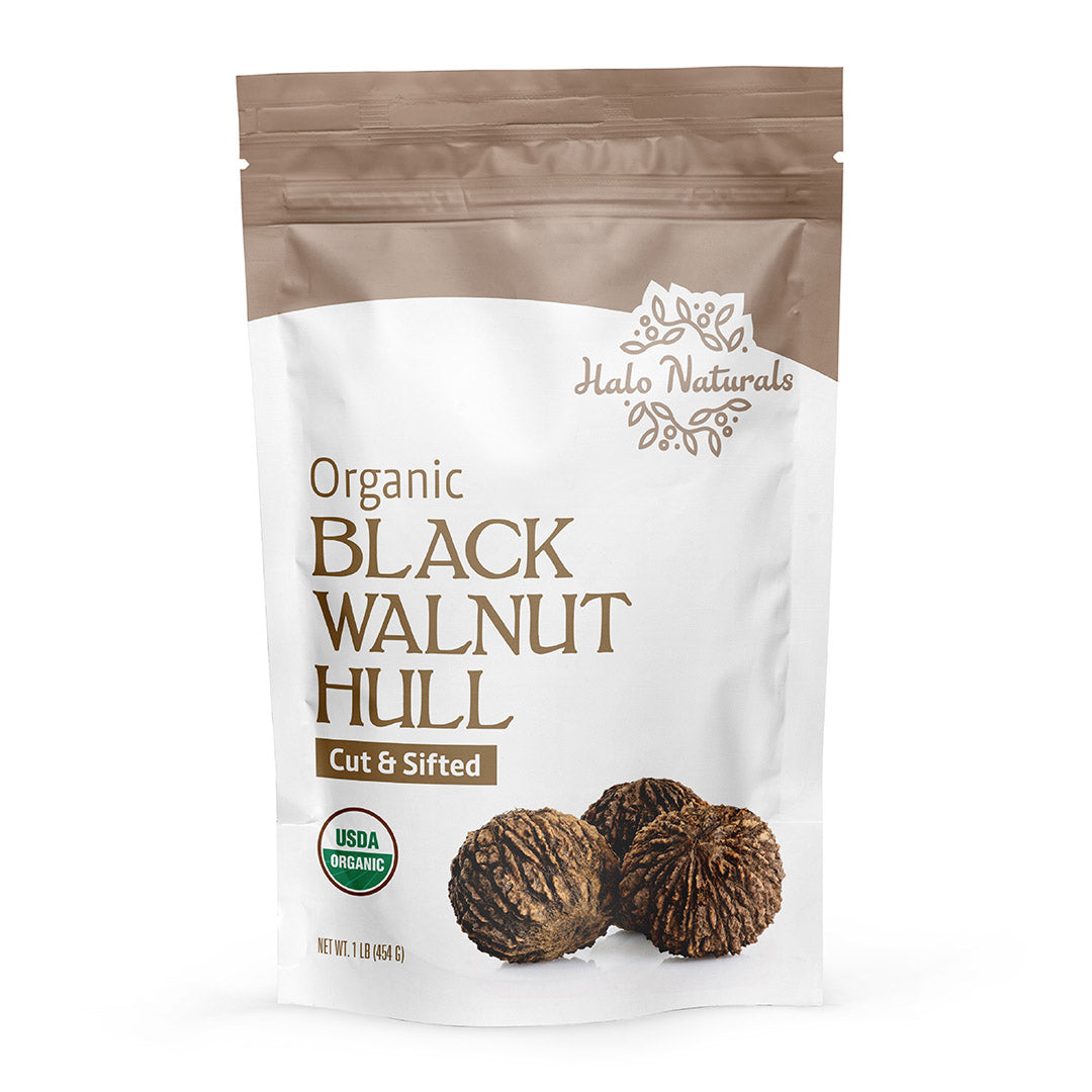 Black Walnut Hull Cut & Sifted Organic