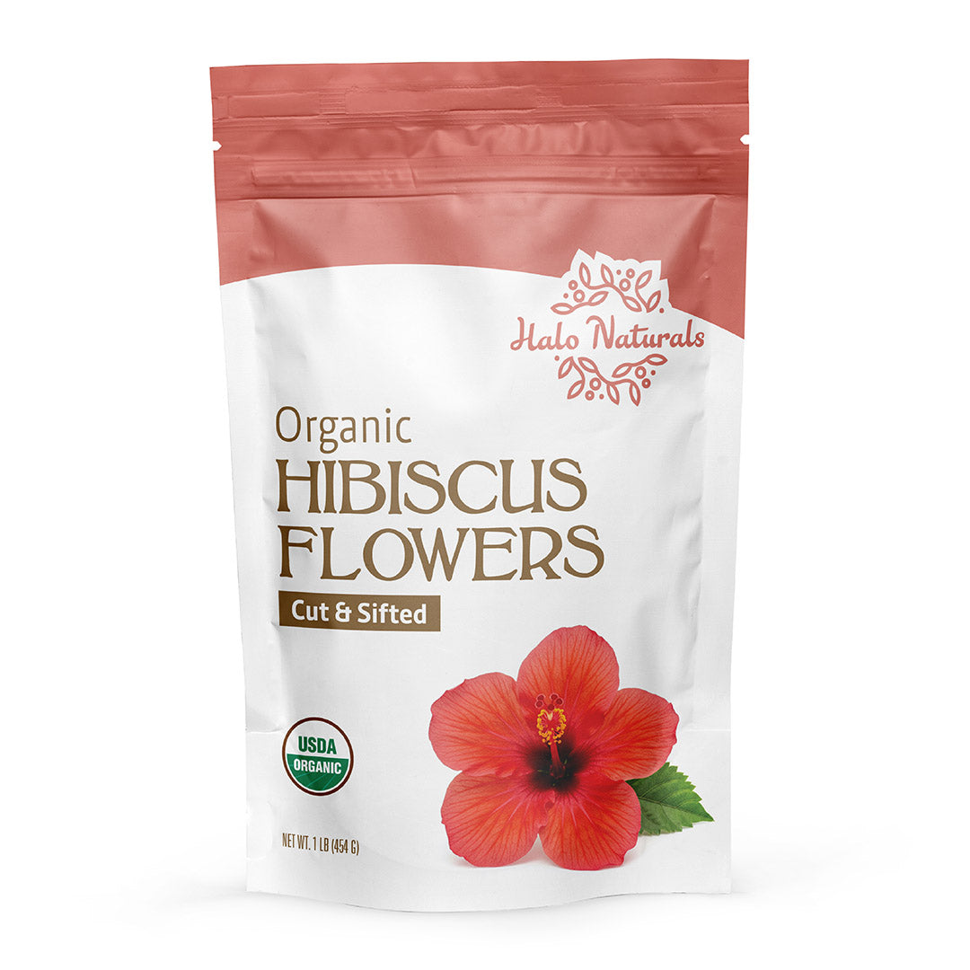 Hibiscus Flowers Cut & Sifted Organic