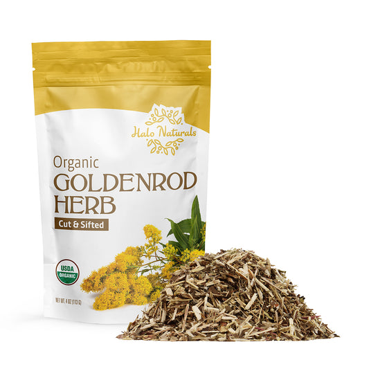 Goldenrod Herb Cut & Sifted Organic
