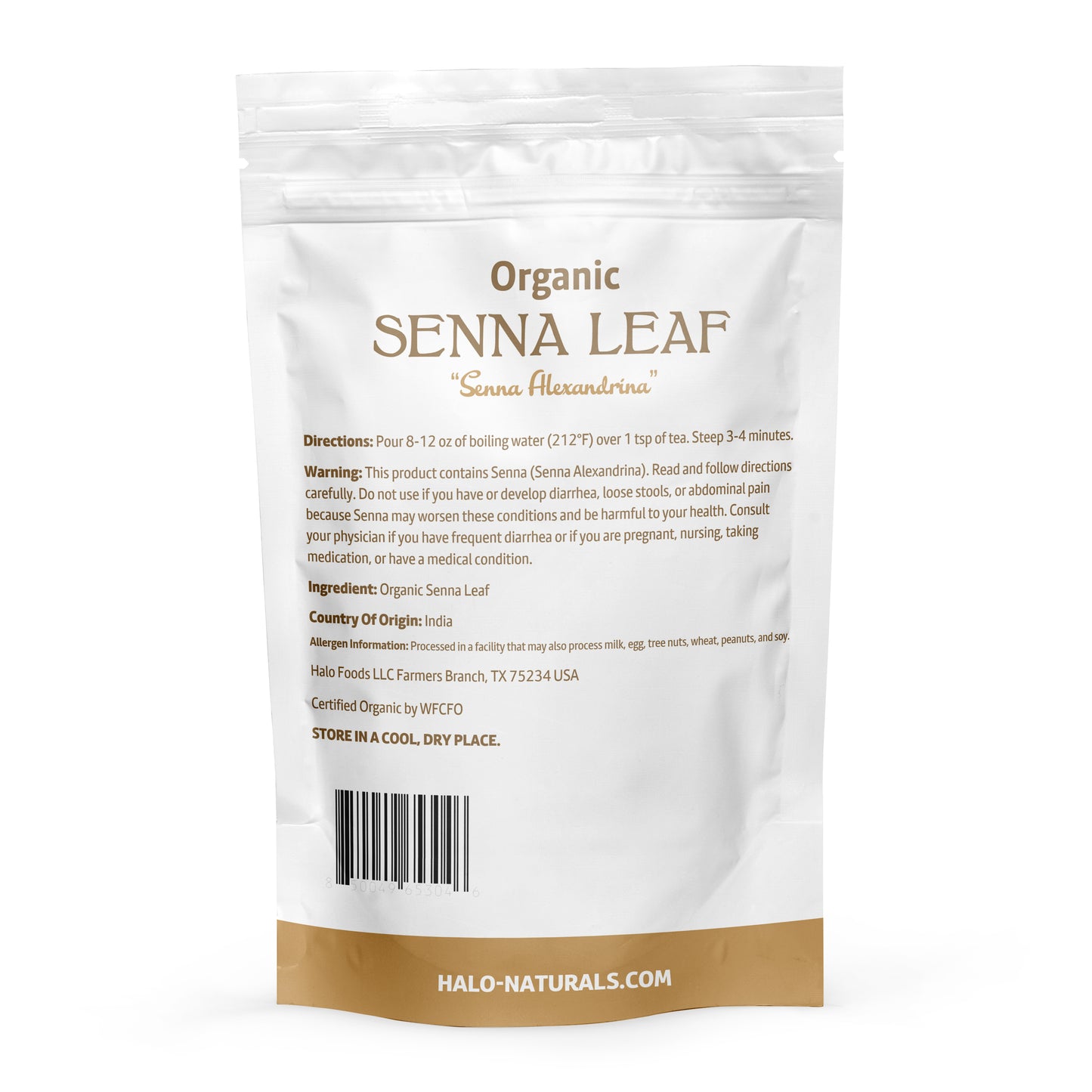 Senna Leaf Cut & Sifted Organic