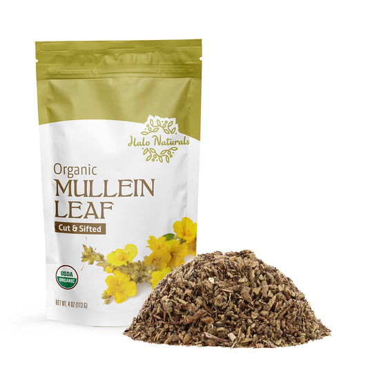 Mullein Leaf Cut & Sifted Organic