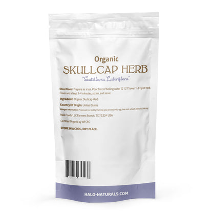 Skullcap Herb Cut & Sift Organic