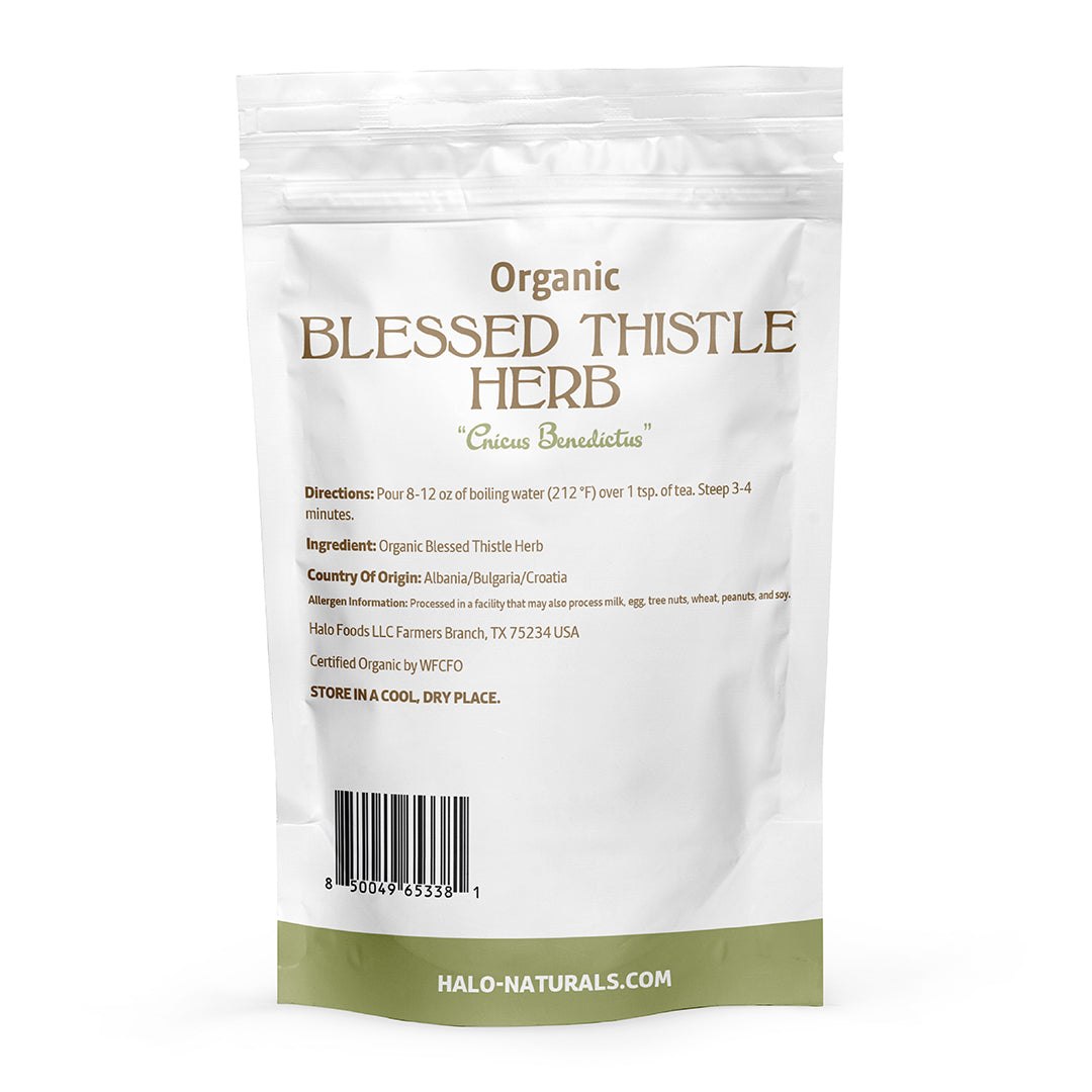 Blessed Thistle Herb Cut & Sifted Organic