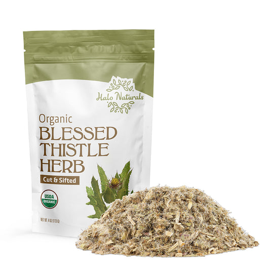 Blessed Thistle Herb Cut & Sifted Organic