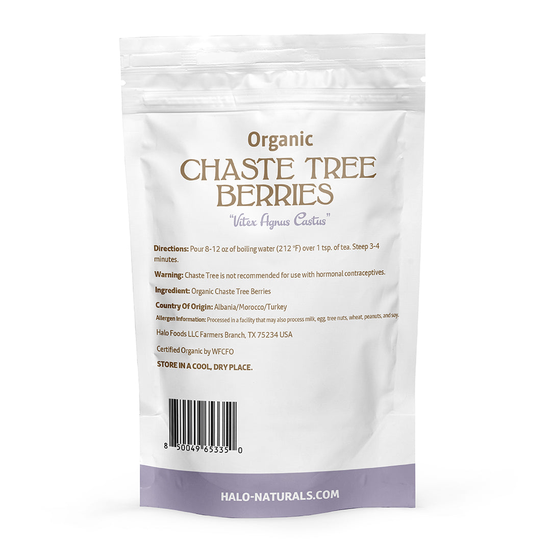Chaste Tree Berries Whole Organic