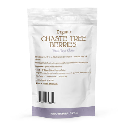 Chaste Tree Berries Whole Organic