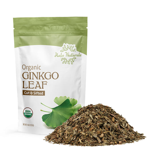 Ginkgo Leaf Cut & Sifted Organic