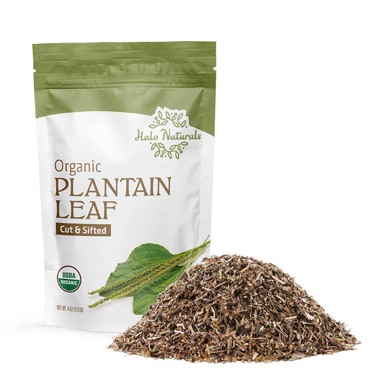 Plantain Leaf Cut & Sifted Organic