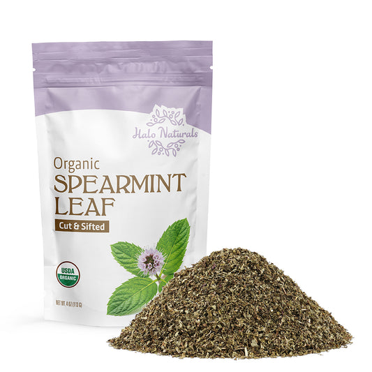 Spearmint Leaf Cut & Sifted Organic