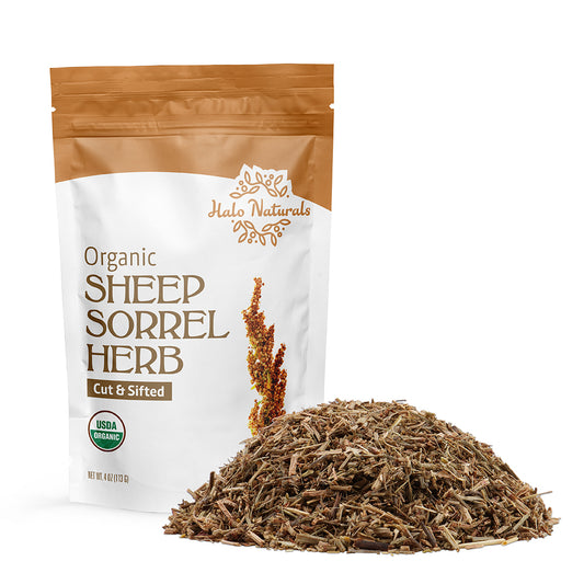 Sheep Sorrel Herb Cut & Sifted Organic