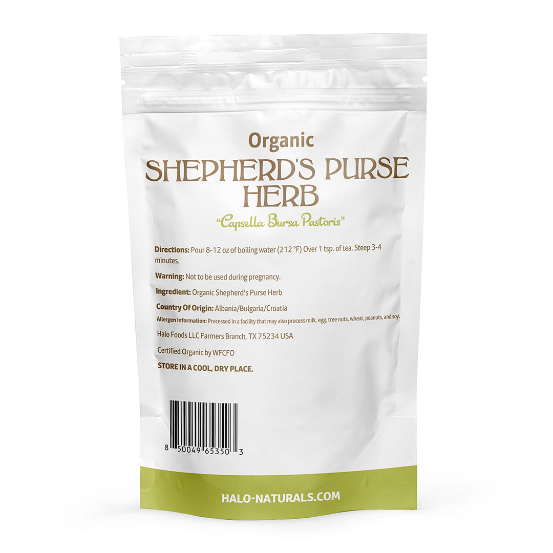 Shepherd's Purse Herb Cut & Sifted Organic