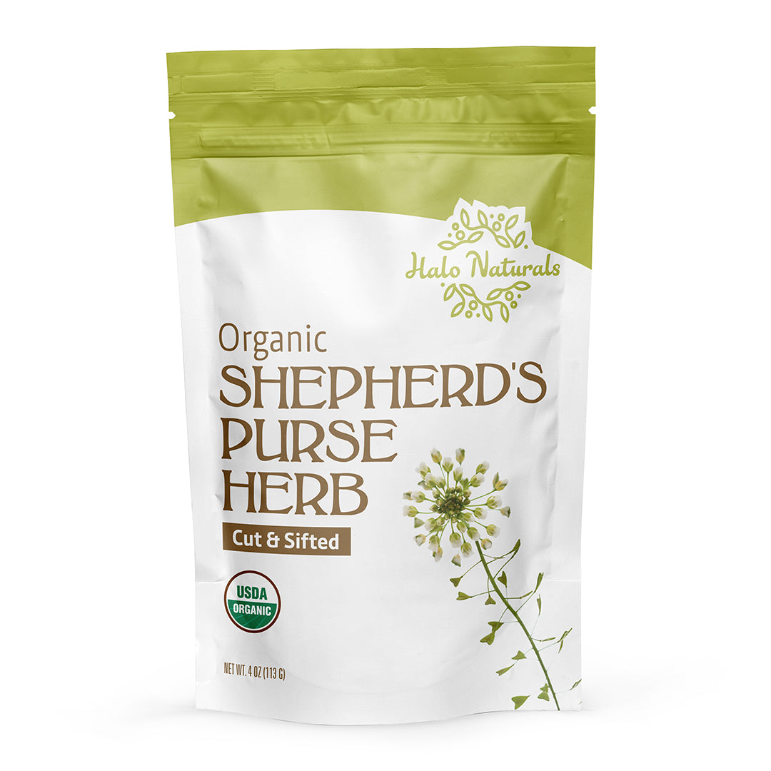 Shepherd's Purse Herb Cut & Sifted Organic