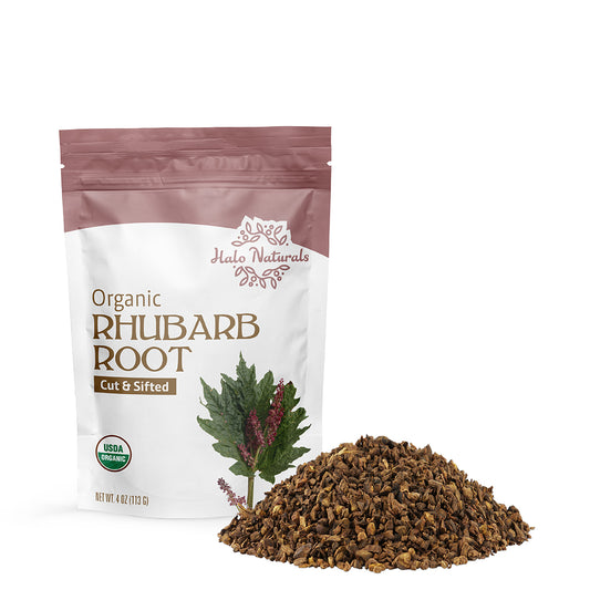 Rhubarb Root Cut & Sifted Organic